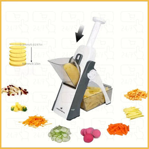 SliceMaster™ - Cortador/Picador de Vegetales y Frutas