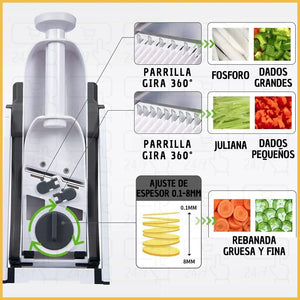 SliceMaster™ - Cortador/Picador de Vegetales y Frutas